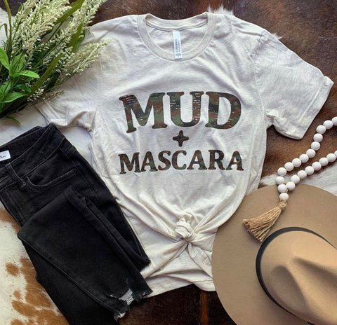 Mud and Mascara natural tee