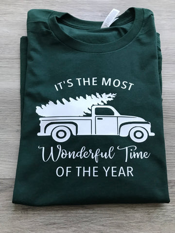 “It’s the Most Wonderful Time of the Year” Christmas tee