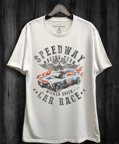 Vintage Speedway Race Tee