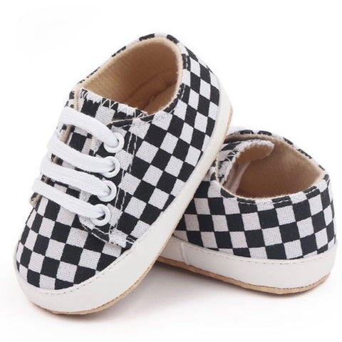 Checkered Baby Sneaker