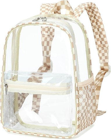 Clear Check Backpack
