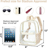 Clear Check Backpack