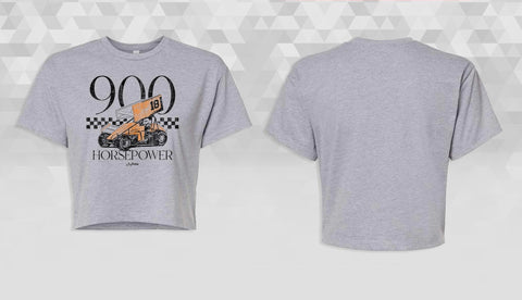 900 HP Sprint Car Crop Tee