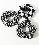 Assorted Check Scrunchie