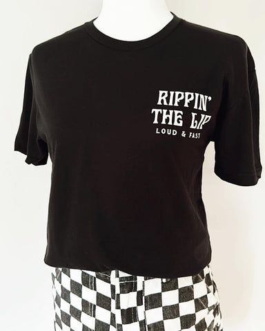 Rippin the Lip Unisex Tee - black