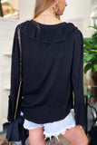 Blackbird Ruffle Blouse