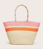 JPalms pink/orange beach bag